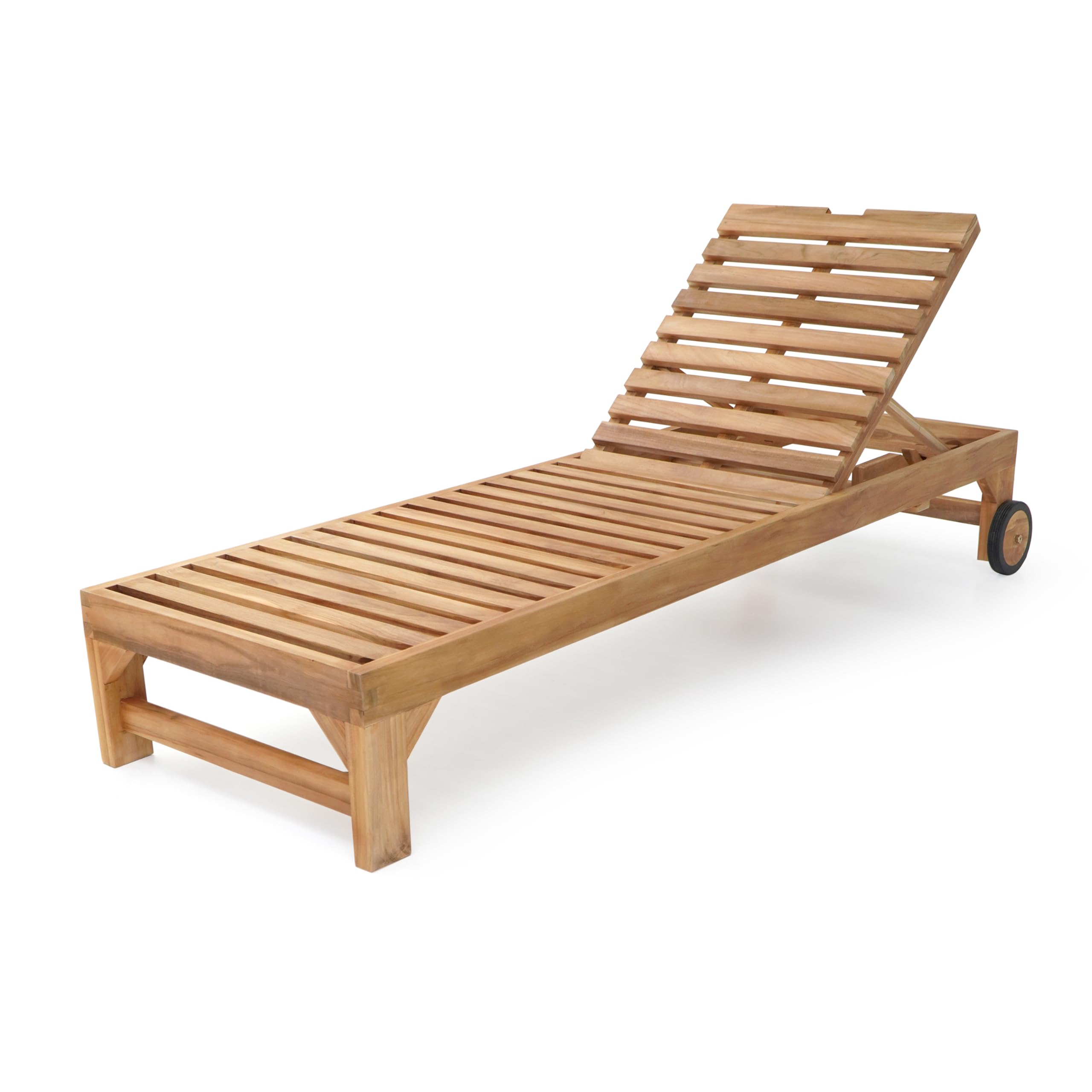 axi-rama-gartenliege-teakholz-verstellbar-kissen-rollen image 7