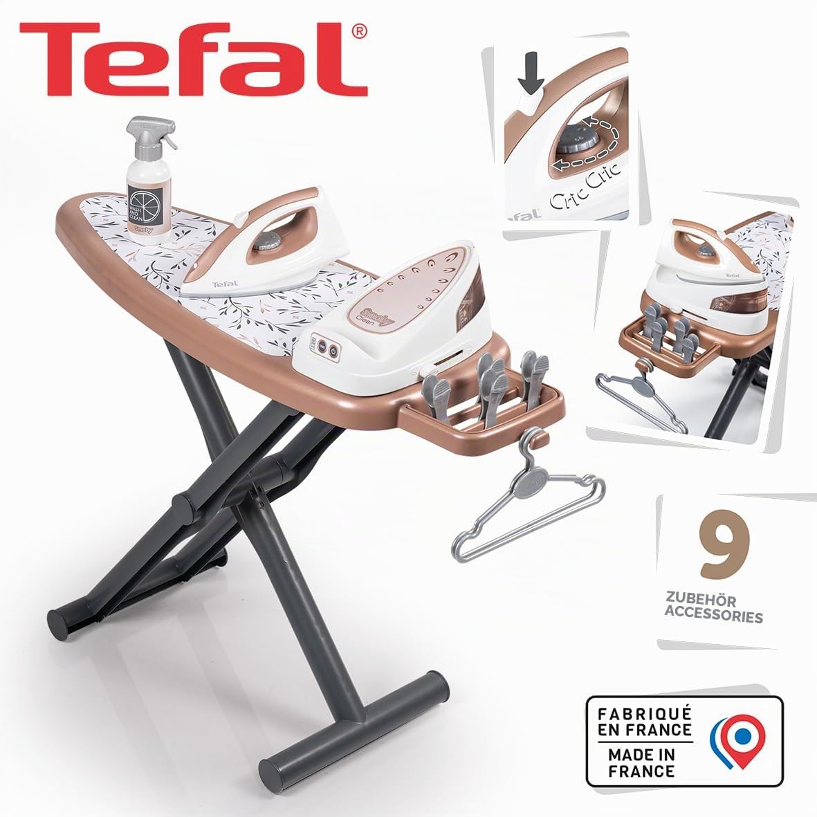 smoby-tefal-b-gelbrett-dampfstation-spielset-ab-3-j image 2