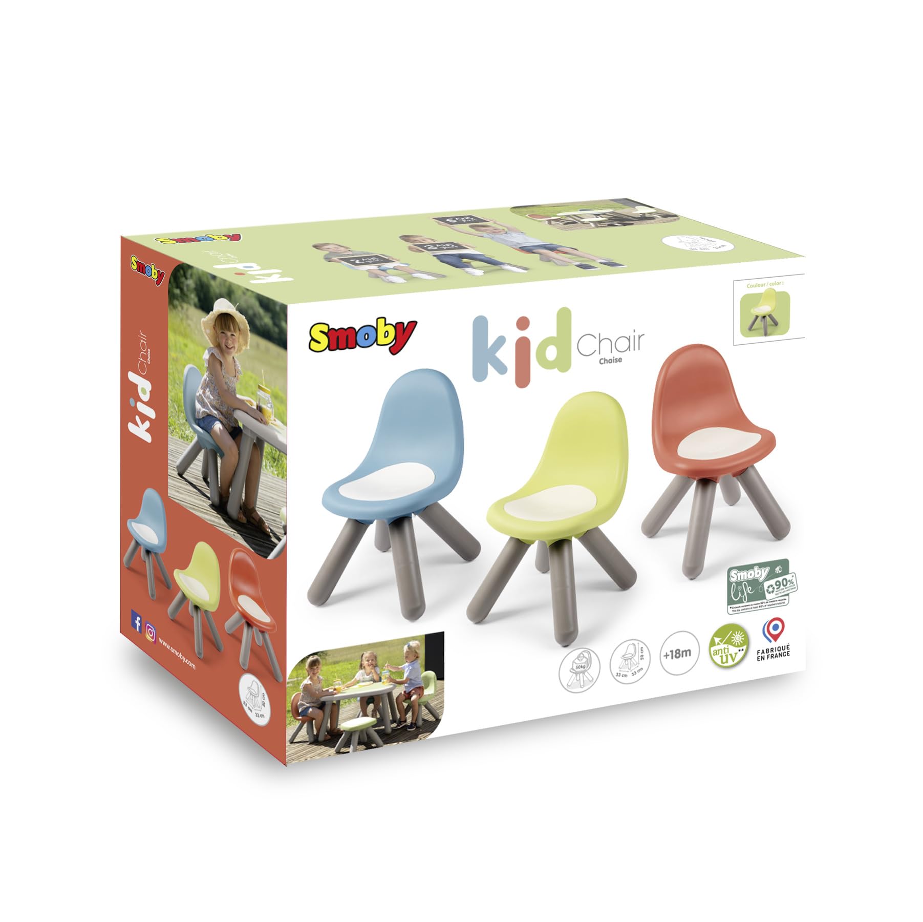 smoby-life-kinderstuhl-gr-n-kunststoff-ab-18-monaten image 8