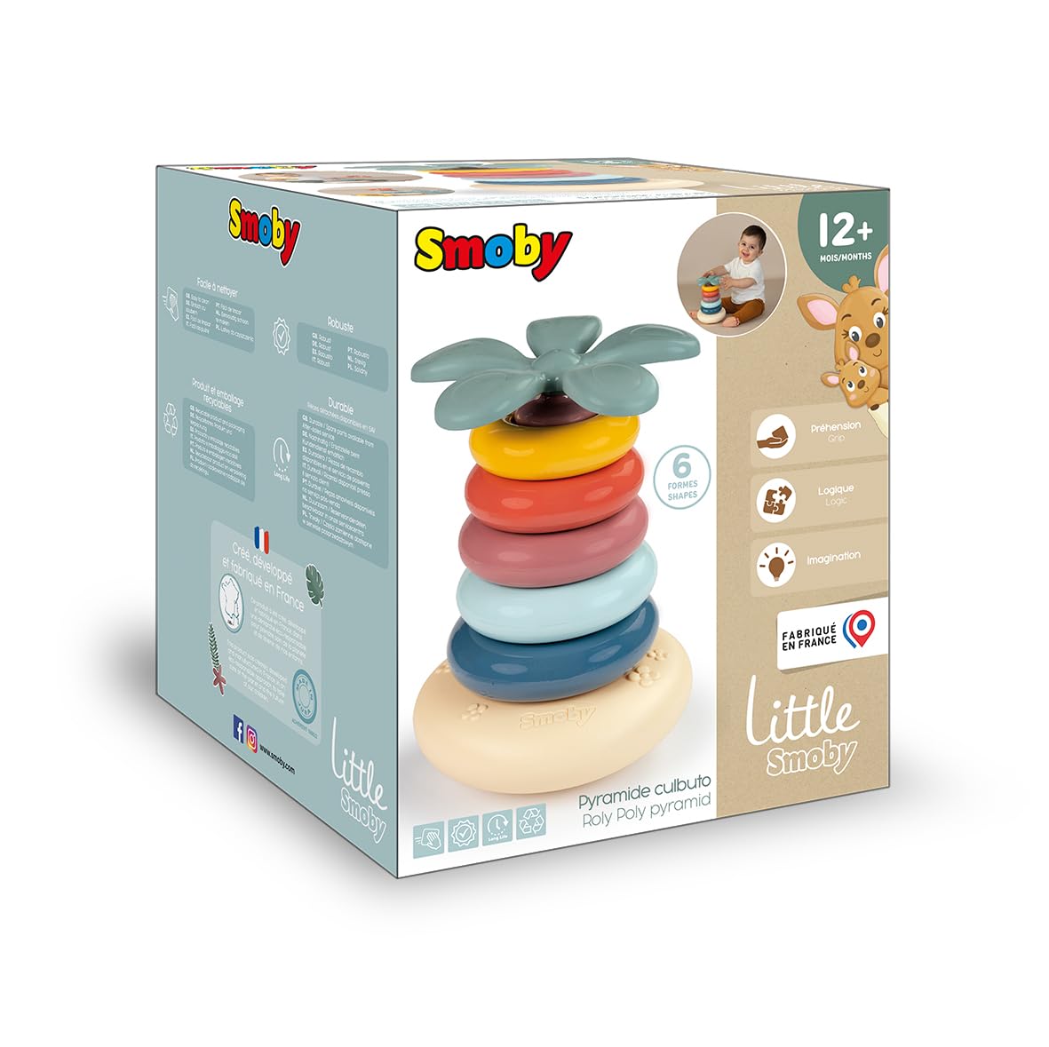 smoby-little-stehauf-ringpyramide-stapelspiel-ab-12-monaten image 7