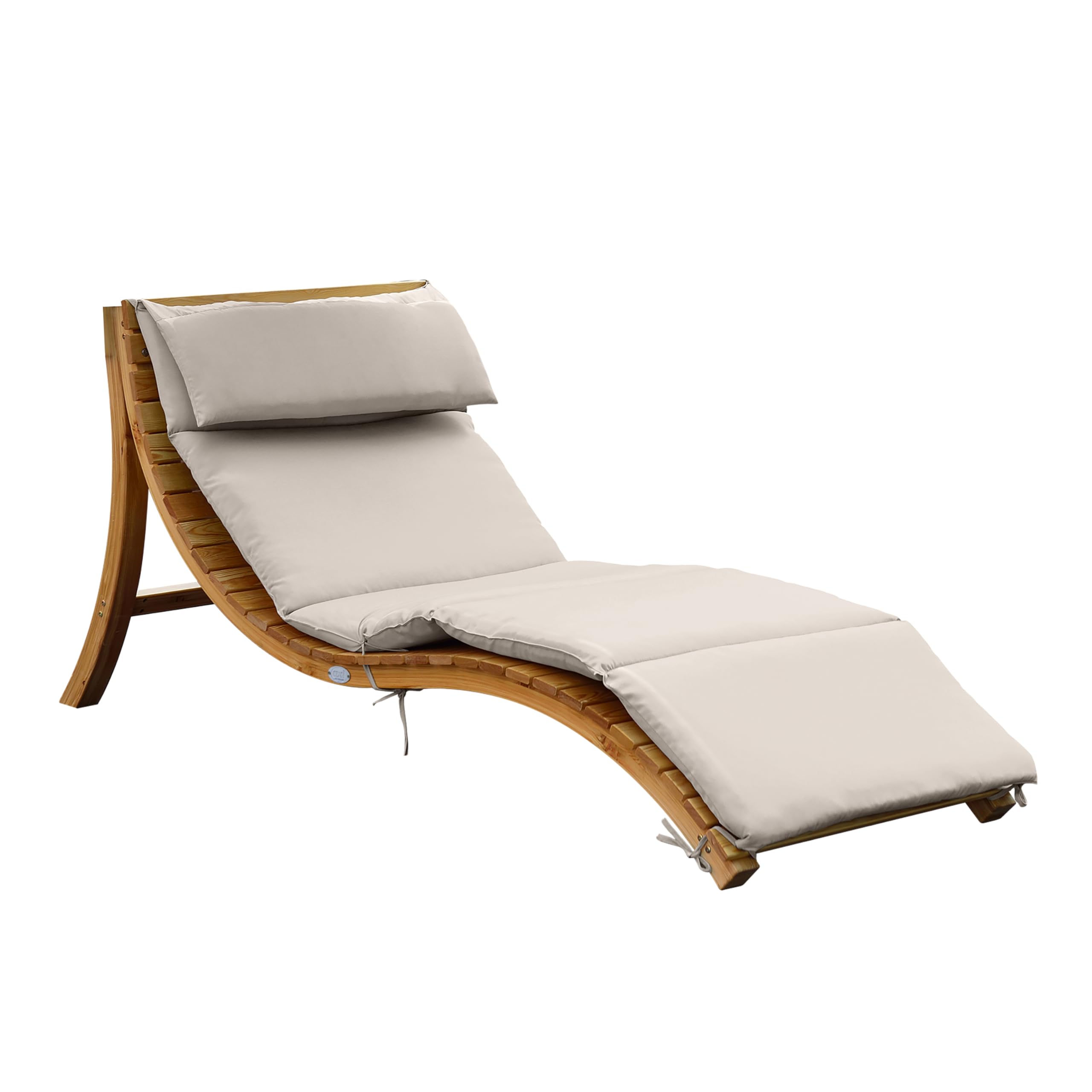 axi-salina-gartenliege-holz-beige-sonnendach-liegestuhl image 1