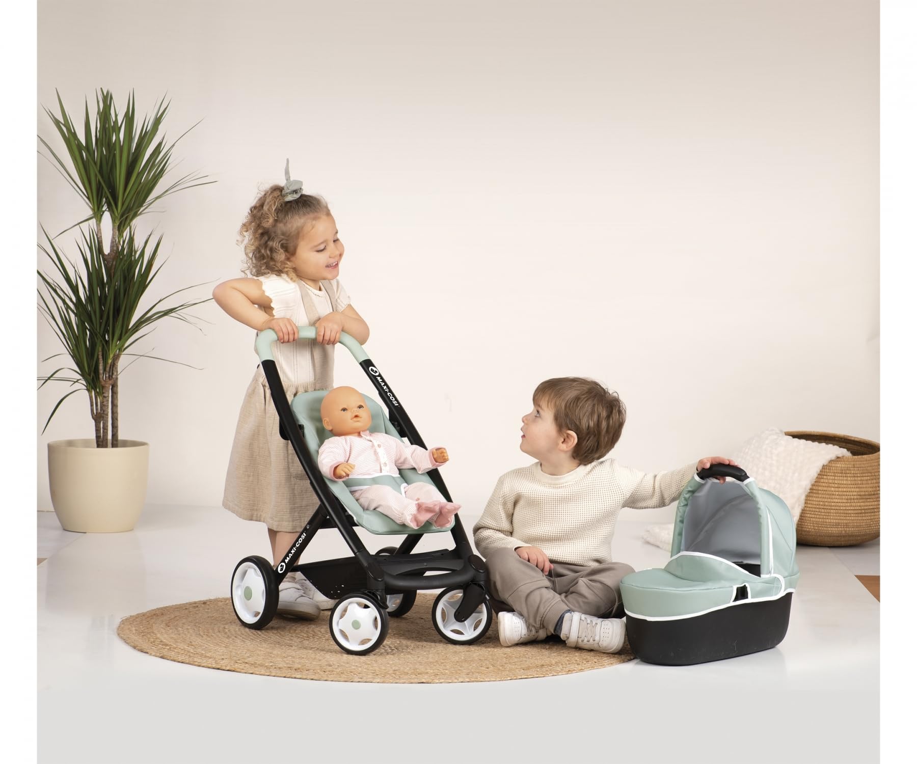 smoby-maxi-cosi-3-in-1-kombi-puppenwagen-f-r-puppen-bis-42-cm image 6