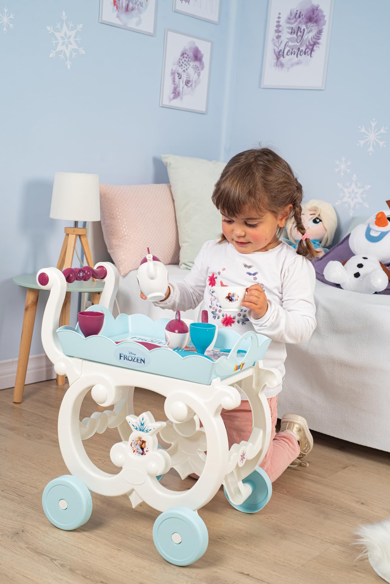smoby-disney-frozen-servierwagen-teeservice-spielgeschirr image 7