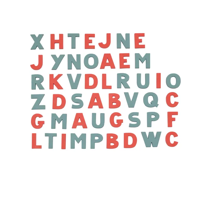 smoby-life-48-magnetbuchstaben-gro-buchstaben-rot-t-rkis image 1