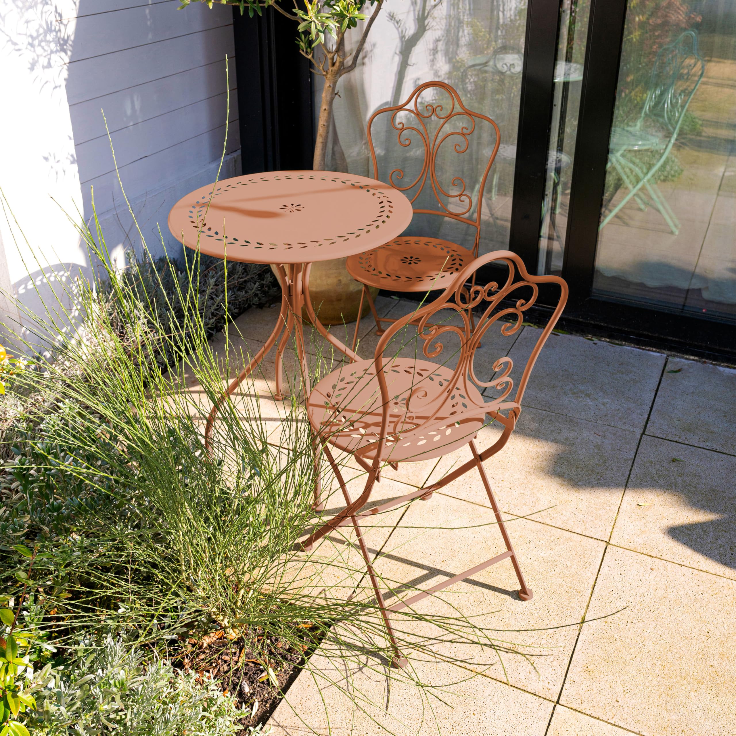 axi-marilou-bistroset-metall-terrakotta-3-teilig-mit-mosaik image 3