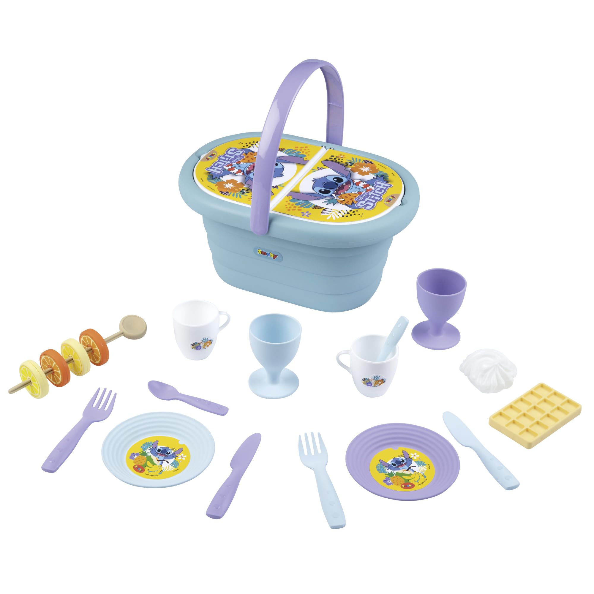 smoby-stitch-picknickkorb-19-tlg-spielset-ab-3-jahren image 1