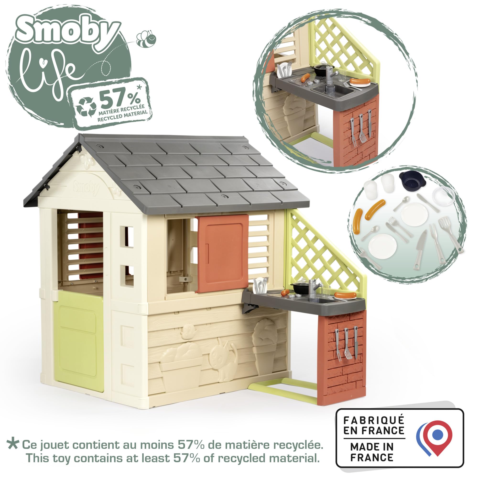 smoby-life-natura-spielhaus-145-cm-mit-k-che-und-zubeh-r image 7