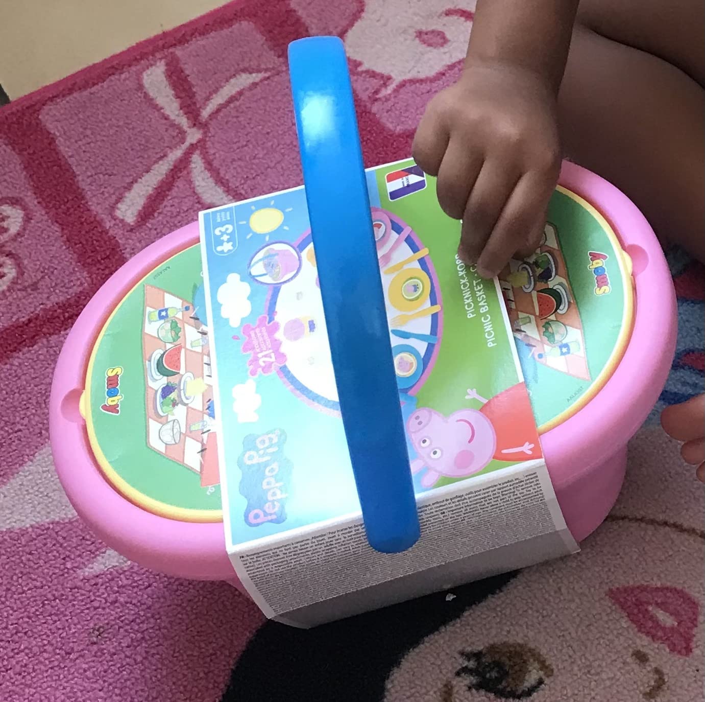 Peppa-Fan glücklich