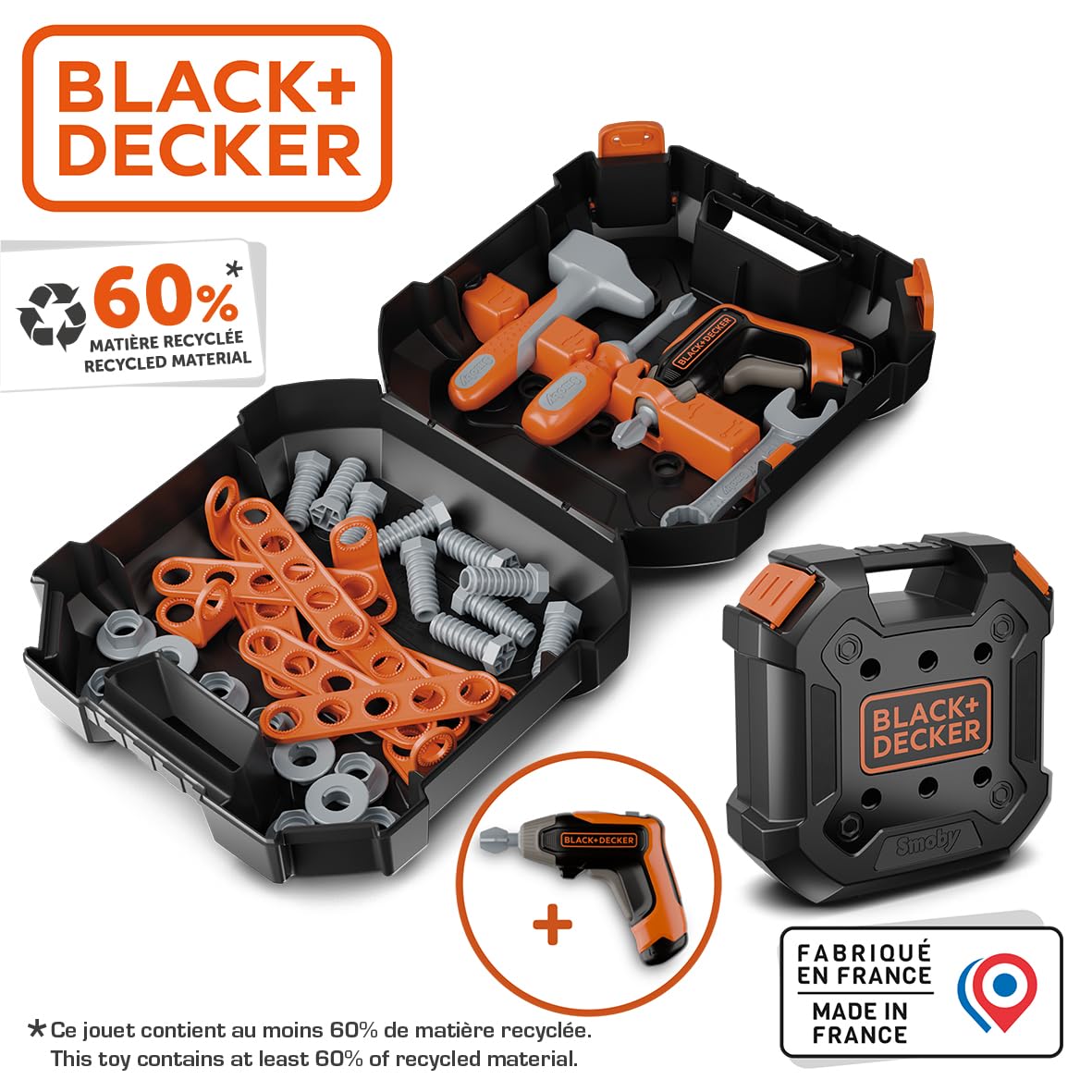 smoby-black-decker-werkzeugkoffer-spielzeug-36-teilig-ab-3-jahren image 3