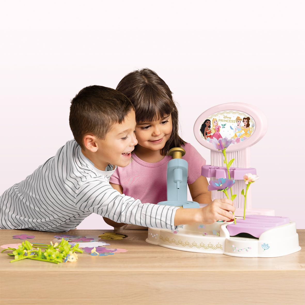 smoby-disney-princess-flower-market-blumen-bastelset-88-teilig image 4