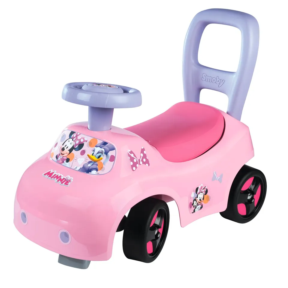 smoby-disney-minnie-mouse-rutscher-auto-hupe-staufach-10-mon image 1
