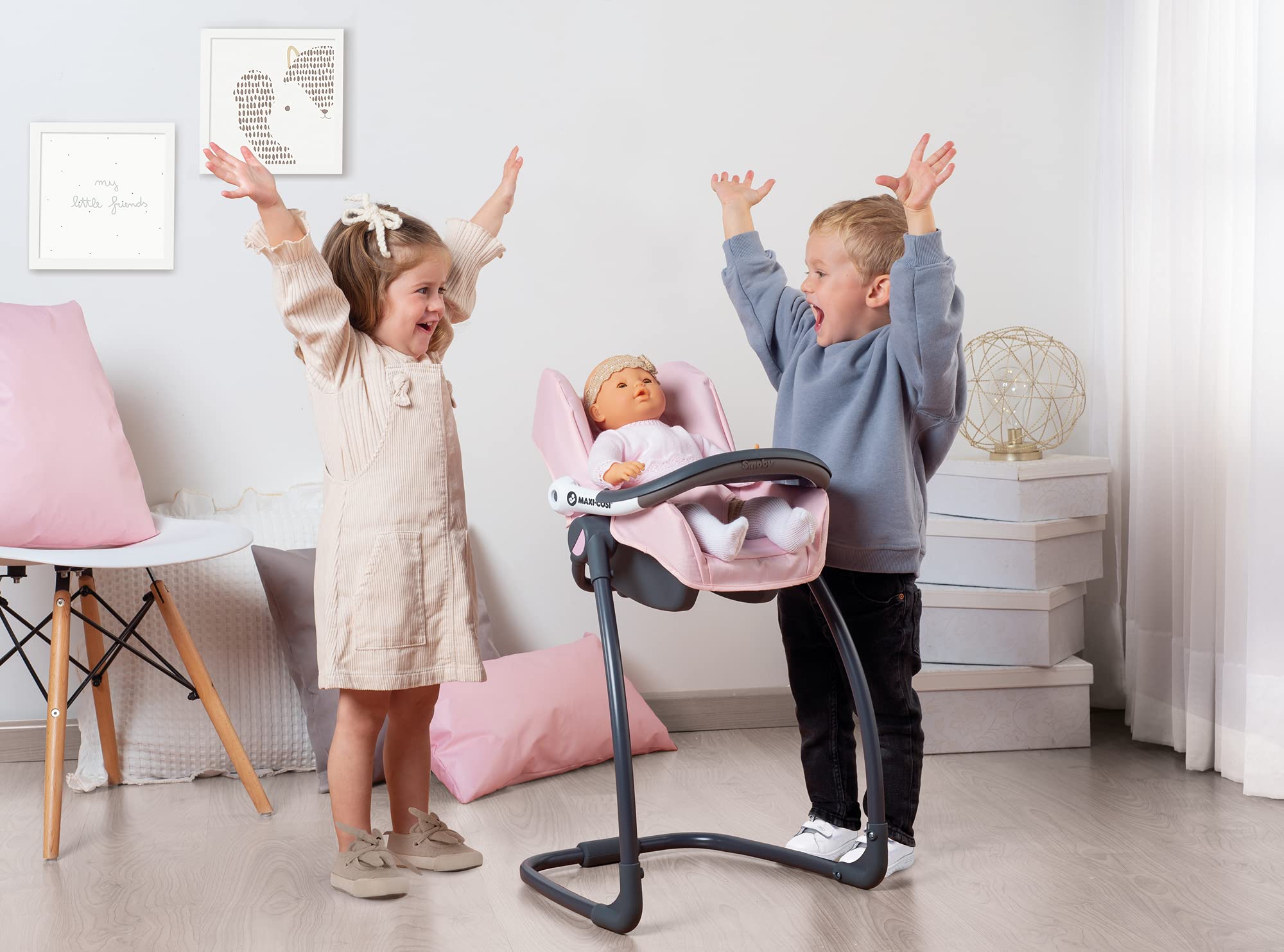 smoby-maxi-cosi-3-in-1-puppenhochstuhl-rosa-bis-42-cm image 4
