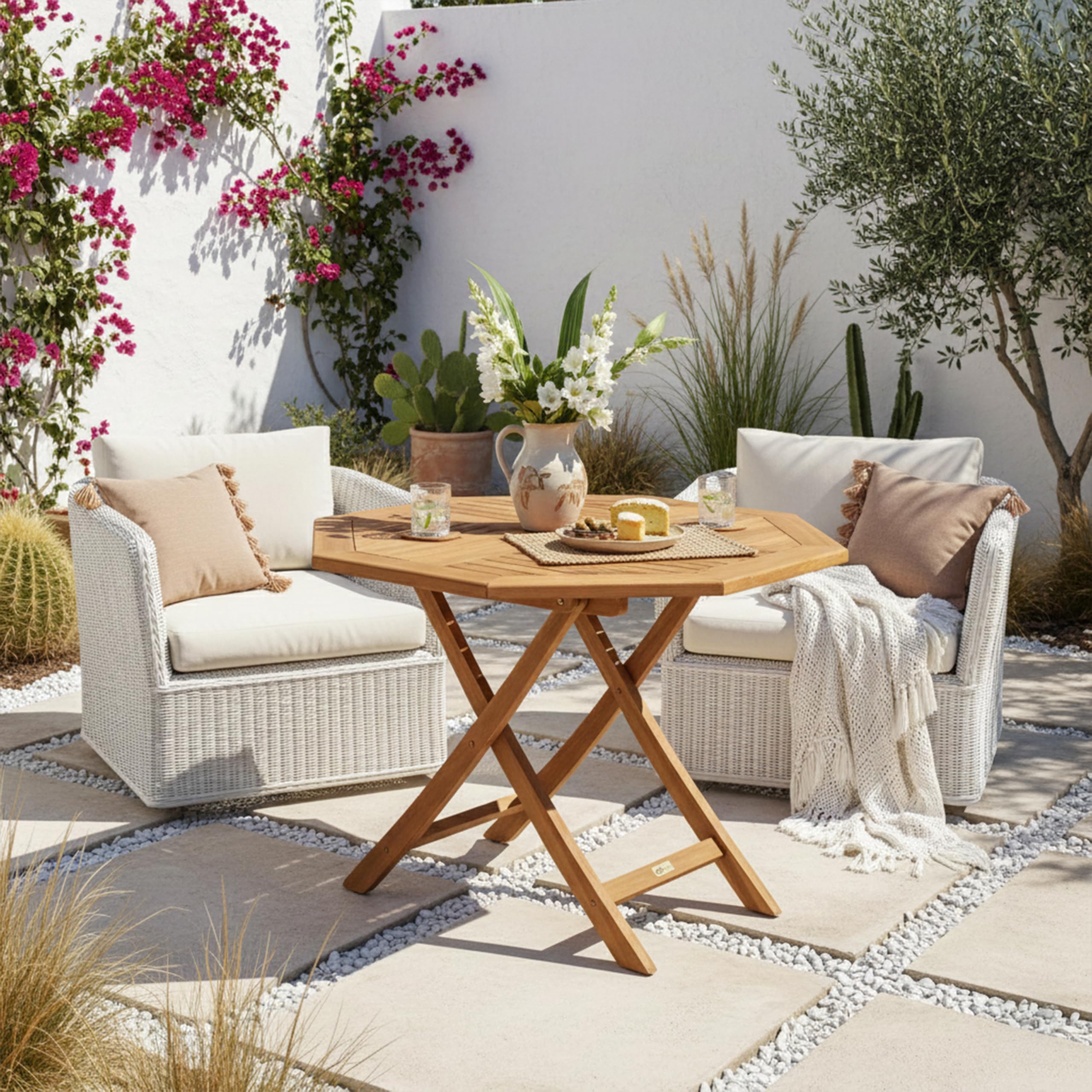 axi-sana-gartentisch-teak-klappbar-oktogonal-4-personen image 2