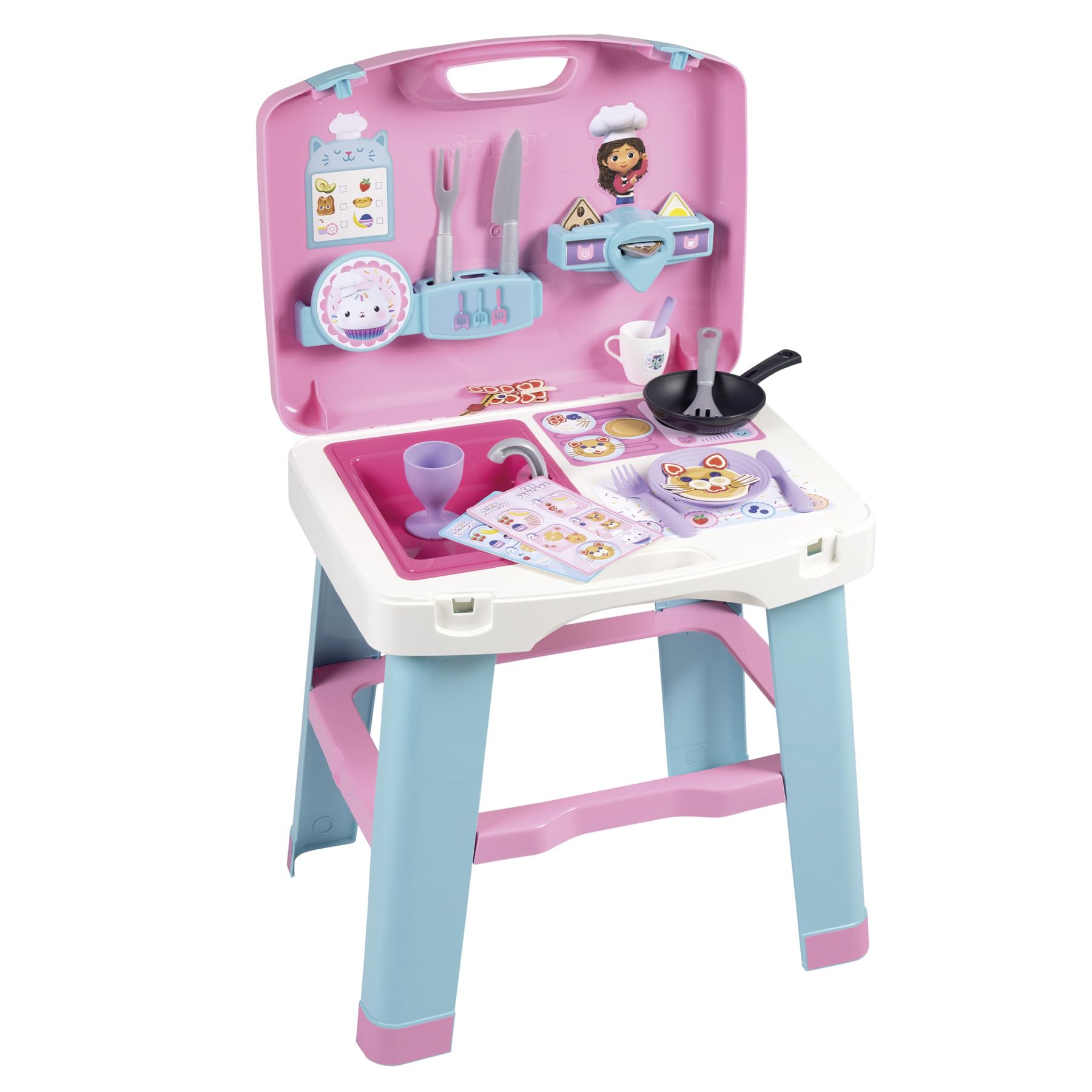 smoby-gabby-s-dollhouse-mobile-spielk-che-k-che-ab-3-jahren image 1