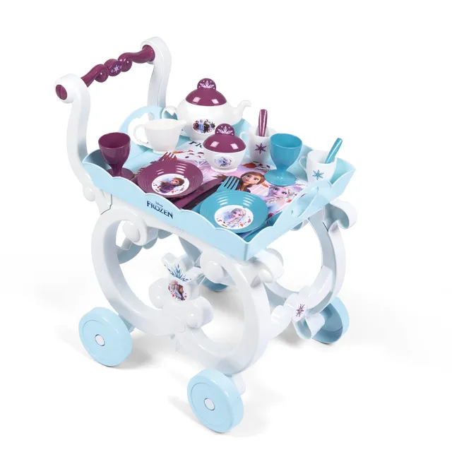 smoby-disney-frozen-servierwagen-teeservice-spielgeschirr image 1