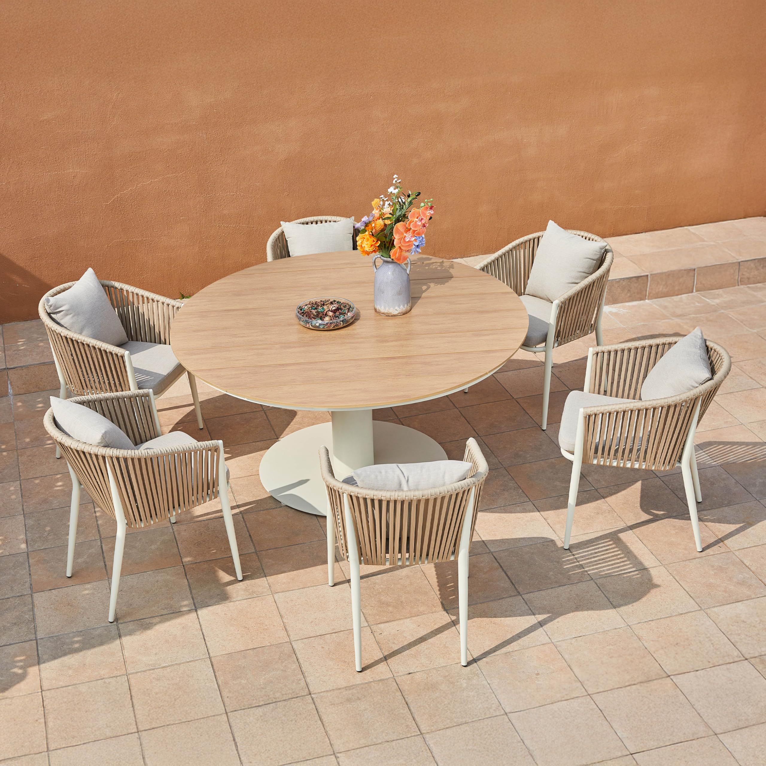 axi-jay-faye-gartenset-beige-7-teilig-aluminium-6-personen image 5