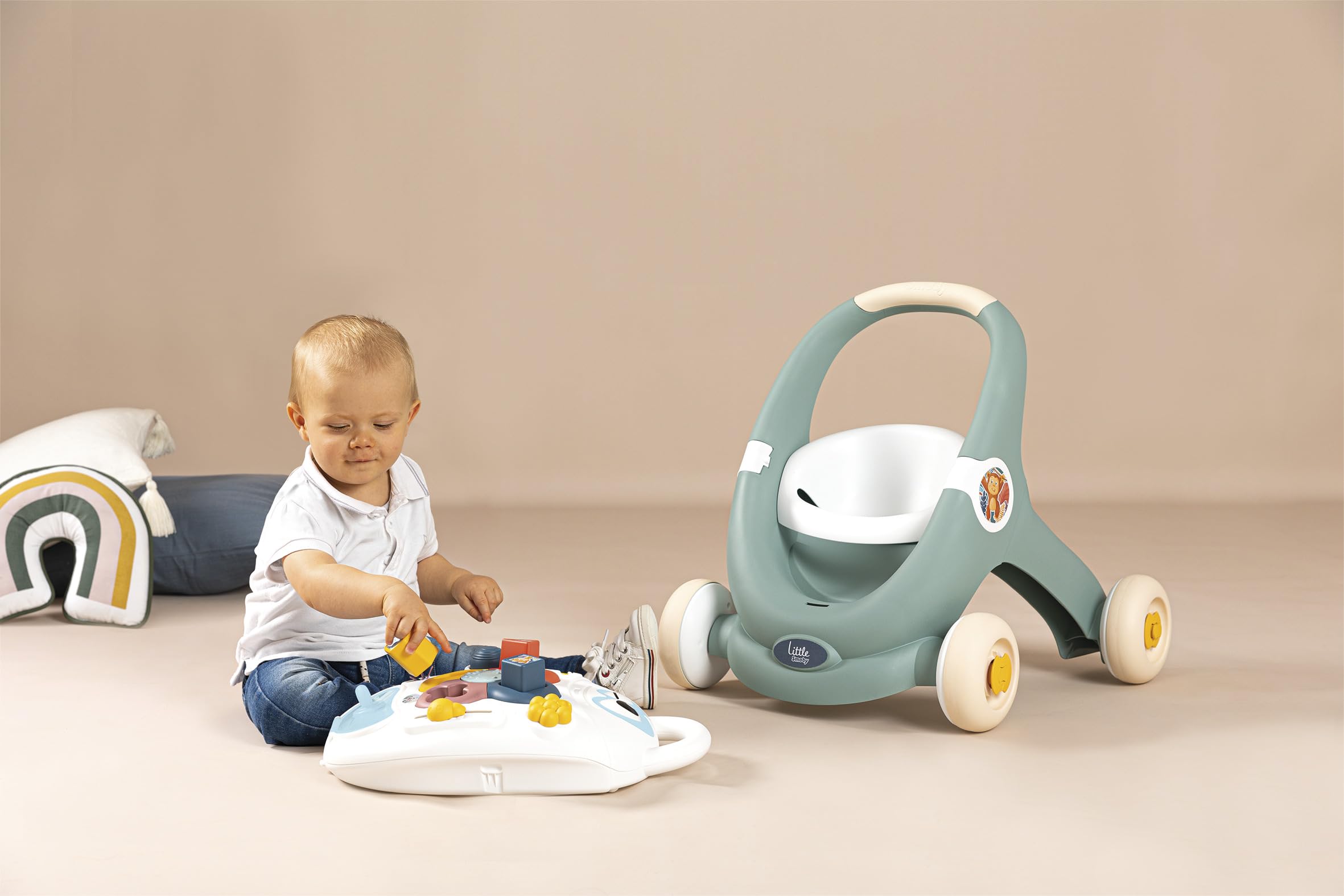 smoby-little-smoby-lauflernwagen-3-in-1-ab-1-jahr-mit-board image 4