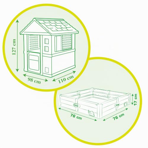 smoby-life-square-spielhaus-sandkasten-garten image 8