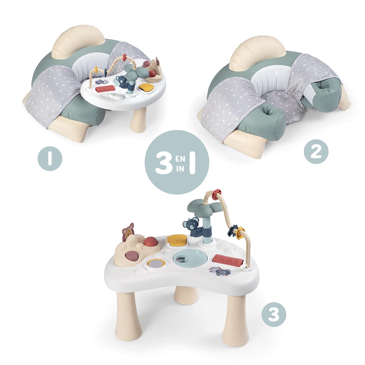 smoby-little-smoby-babysitz-mit-spieltisch-aufblasbar-ab-6-monate image 3