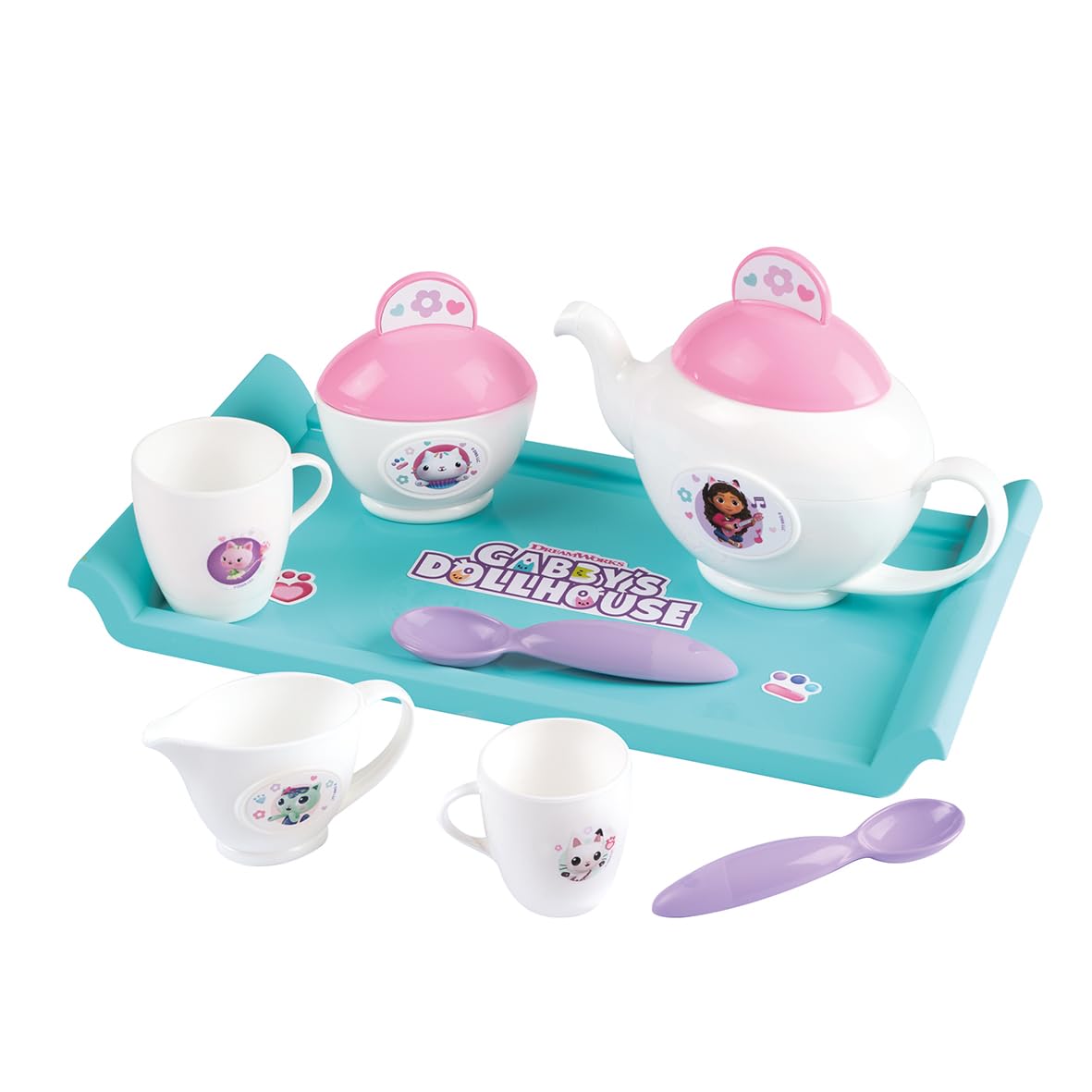 smoby-gabby-s-dollhouse-teeservice-set-8-teilig-kunststoff image 1