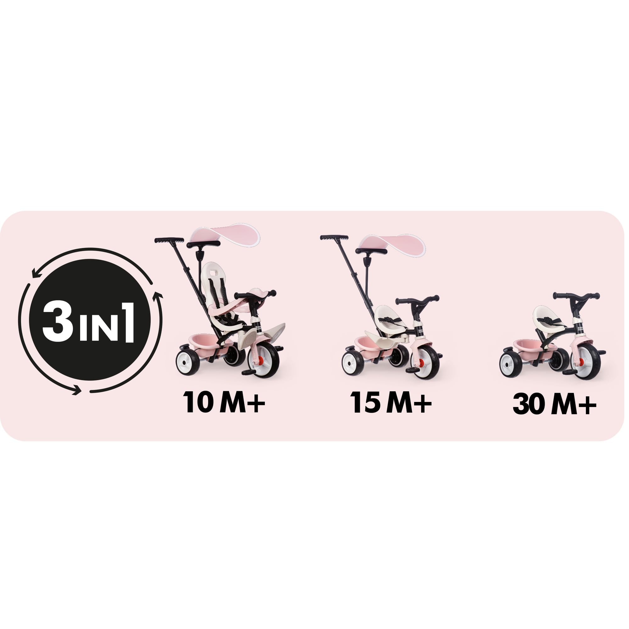 smoby-life-baby-balade-dreirad-ros-3-in-1-ab-10-monaten image 3