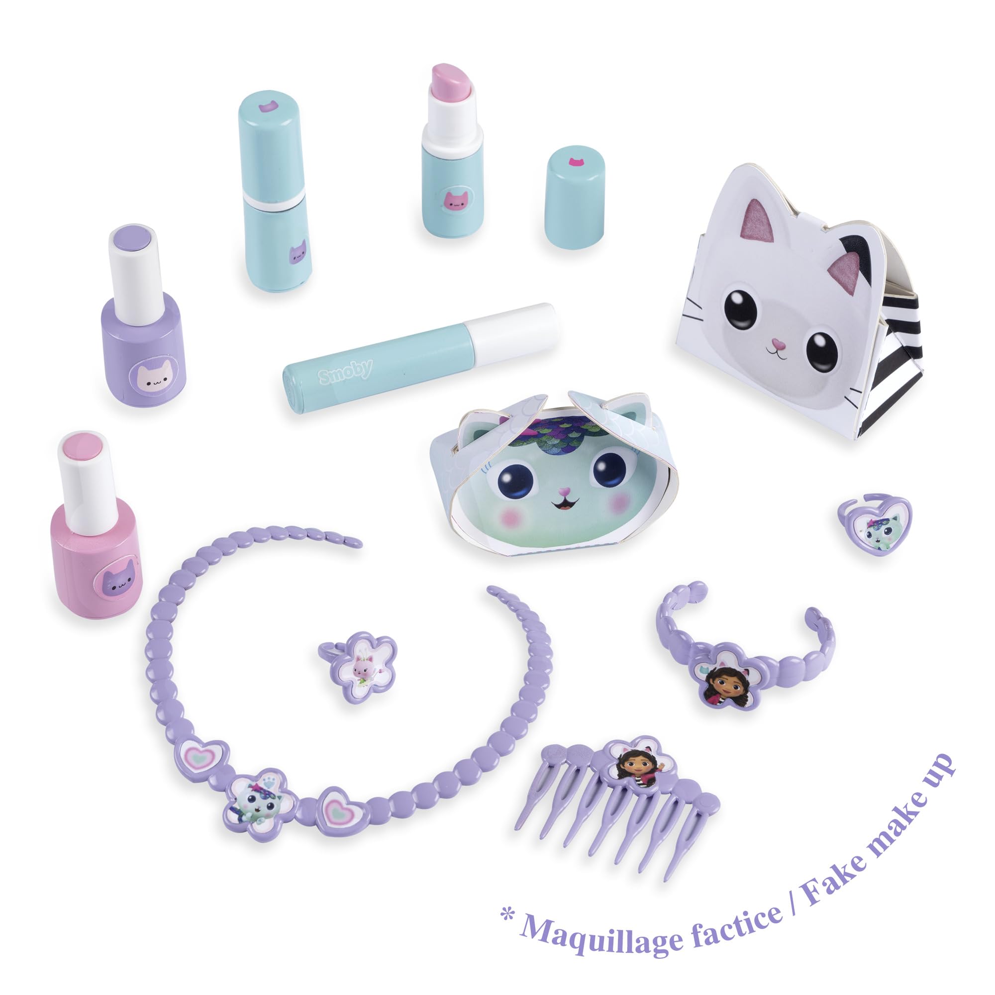 smoby-gabby-s-dollhouse-frisiersalon-mit-spiegel-ab-3-j image 3