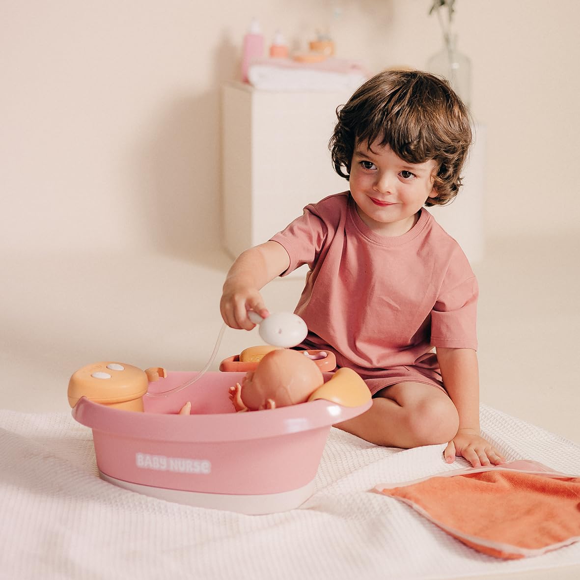 smoby-baby-nurse-puppen-badewanne-mit-led-f-r-puppen-bis-42-cm image 7