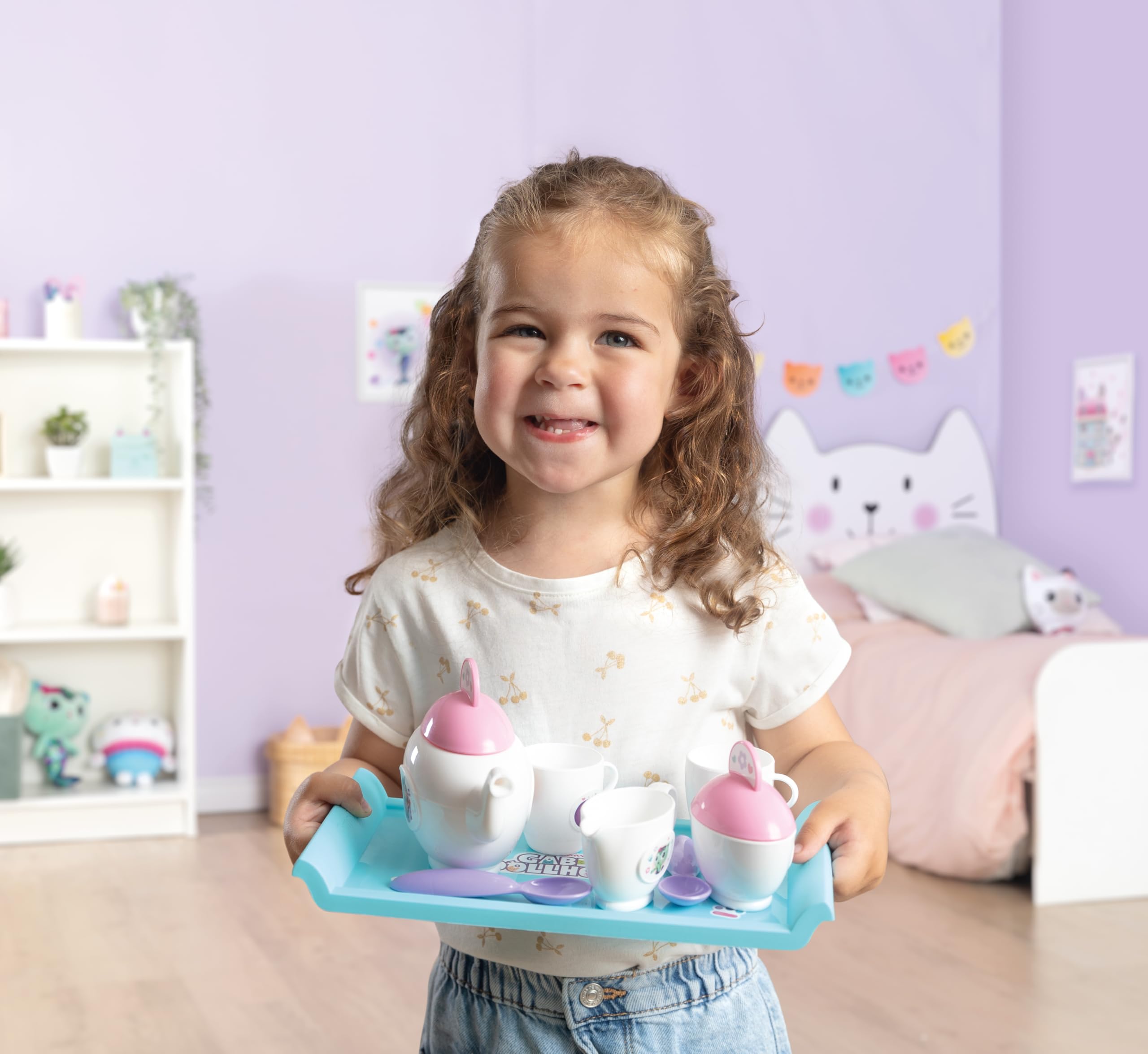 smoby-gabby-s-dollhouse-teeservice-set-8-teilig-kunststoff image 7