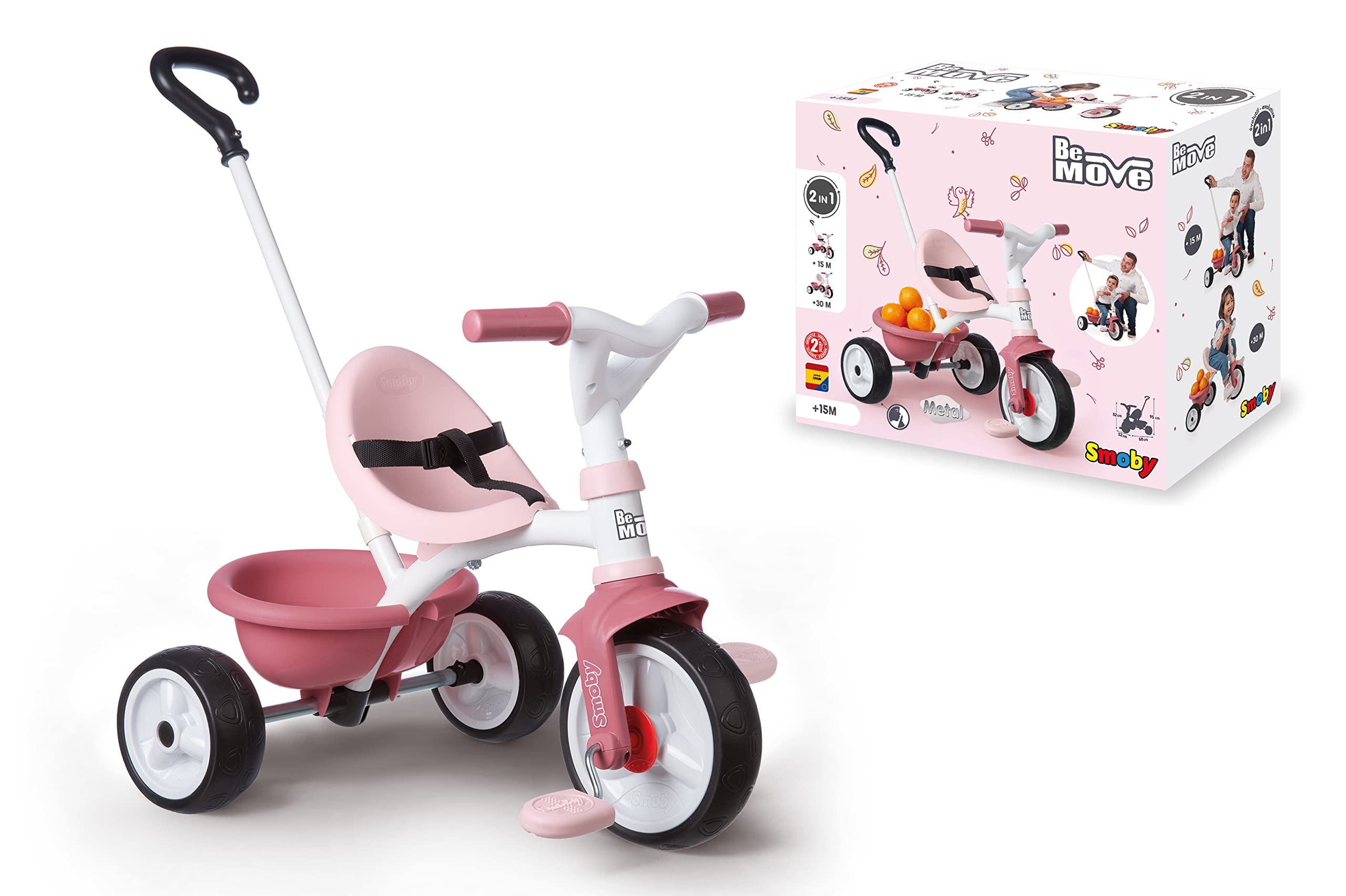 smoby-life-be-move-dreirad-rosa-mit-schubstange-ab-15-mon image 2