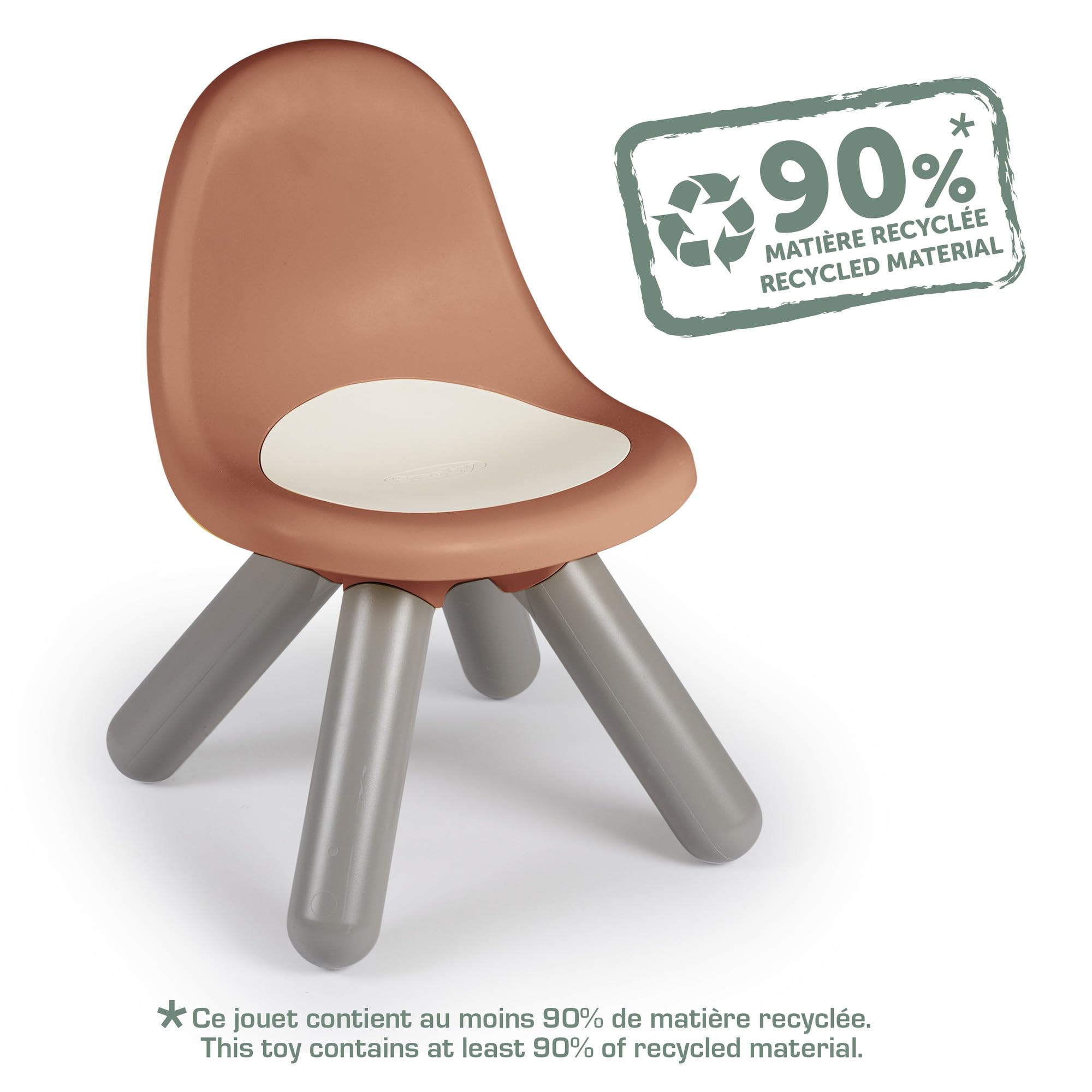 smoby-life-kinderstuhl-terrakotta-recycled-kunststoff image 5
