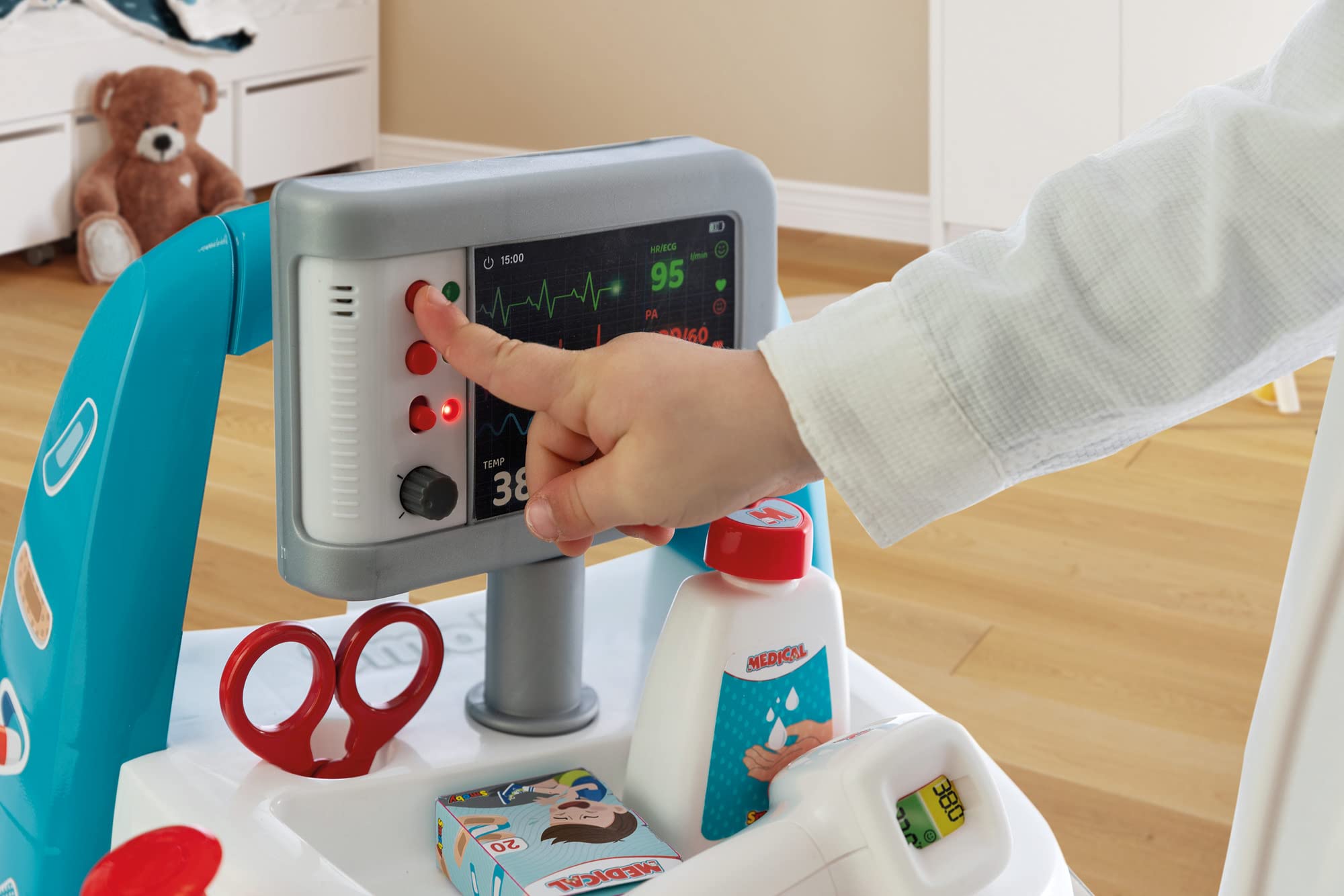 smoby-baby-care-doktor-trolley-elektronisch-ab-3-jahre image 4