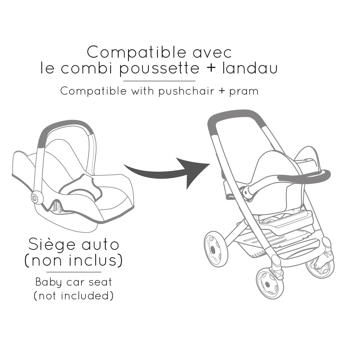 smoby-maxi-cosi-puppenwagen-3-in-1-f-r-puppen-bis-42-cm image 3