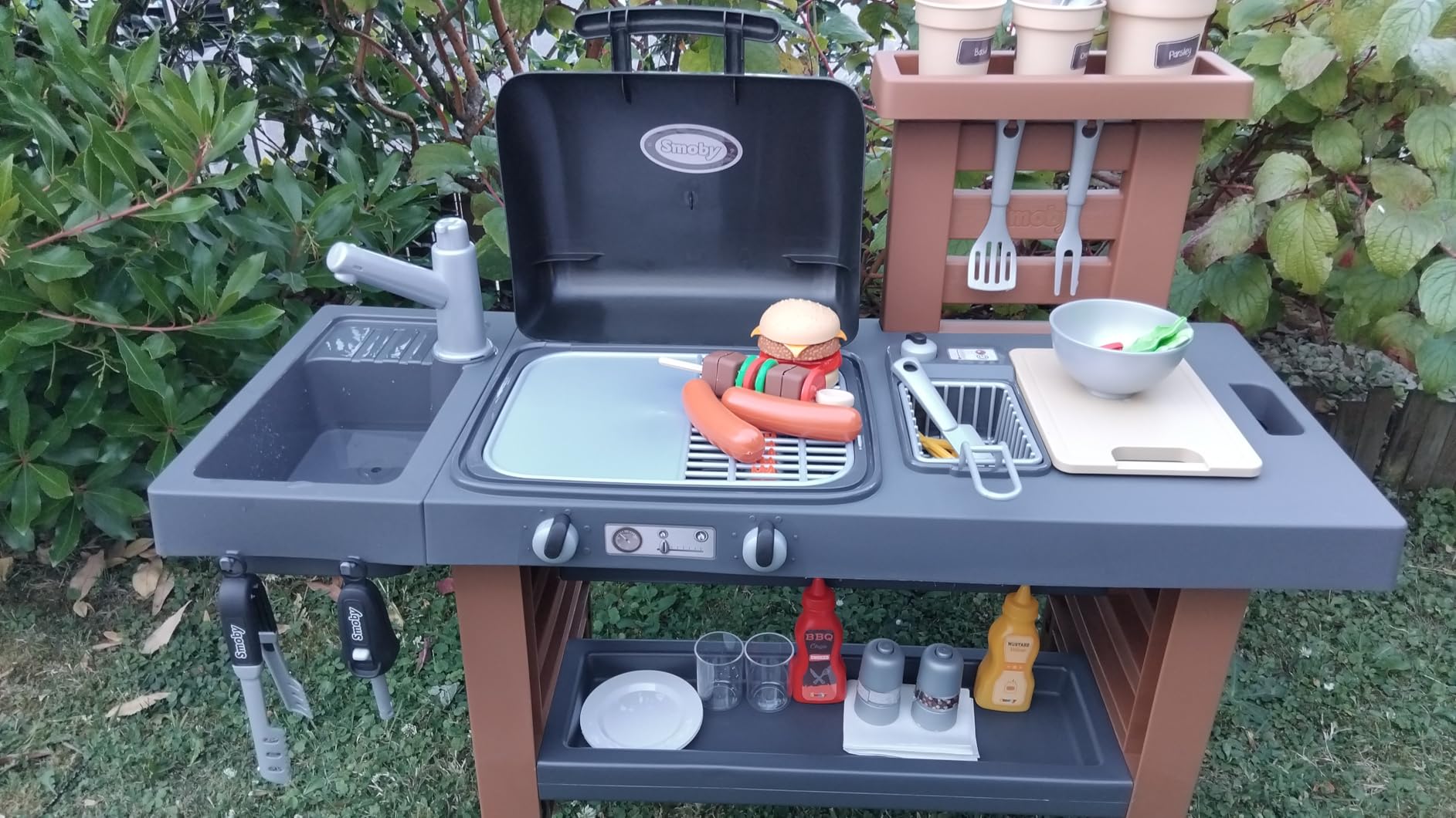 Grill mit Sound