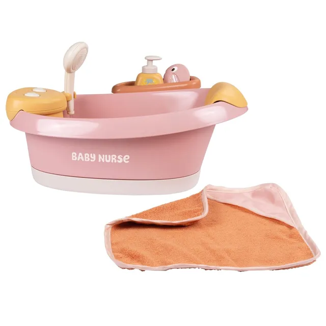smoby-baby-nurse-puppen-badewanne-mit-led-f-r-puppen-bis-42-cm image 1