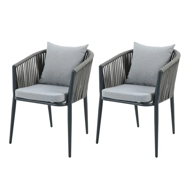 axi-classic-faye-gartenstuhl-anthrazit-2er-set-mit-kissen image 1