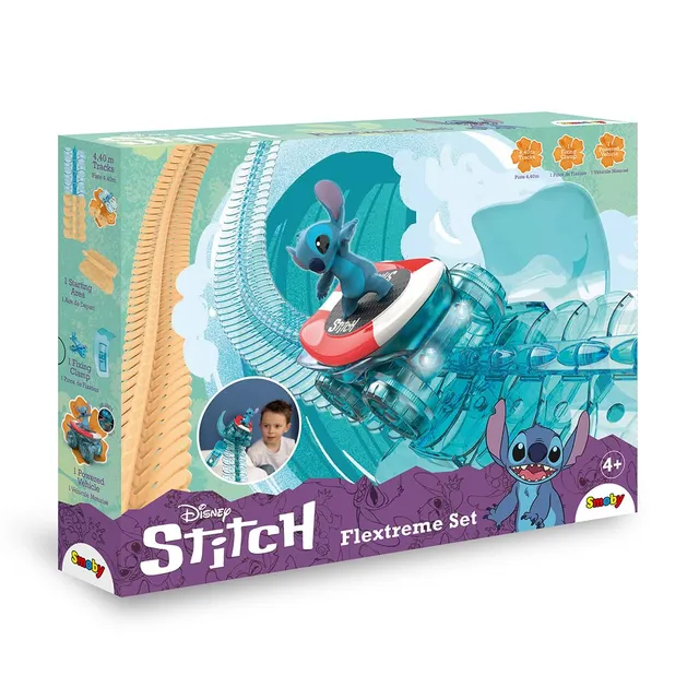 smoby-flextreme-stitch-rennbahn-set-4-4-m-ab-4-jahren image 1