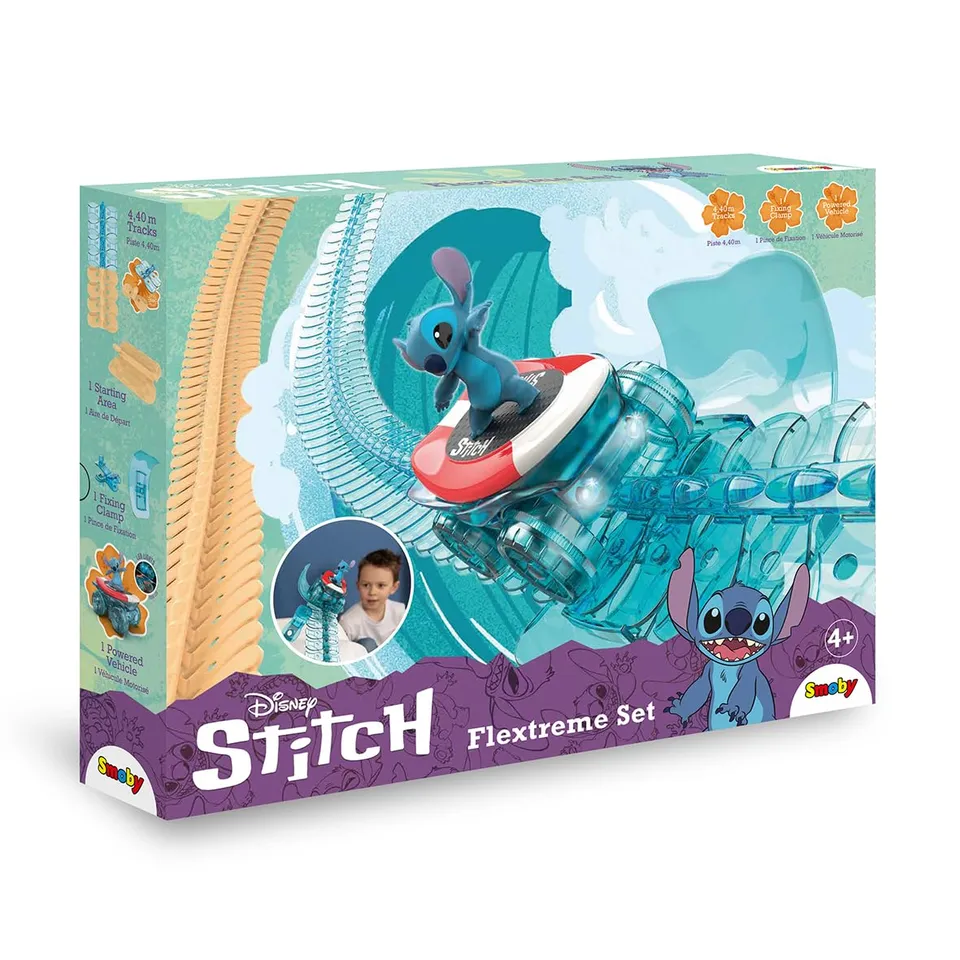 smoby-flextreme-stitch-rennbahn-set-4-4-m-ab-4-jahren image 1