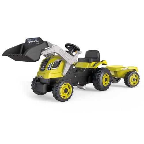 smoby-claas-traktor-farmer-max-trettraktor-mit-anh-nger image 8