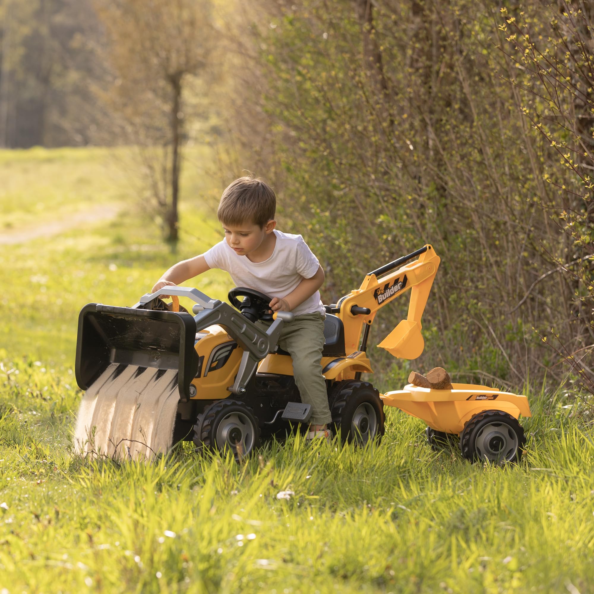 smoby-claas-traktor-builder-max-anh-nger-schaufel image 5