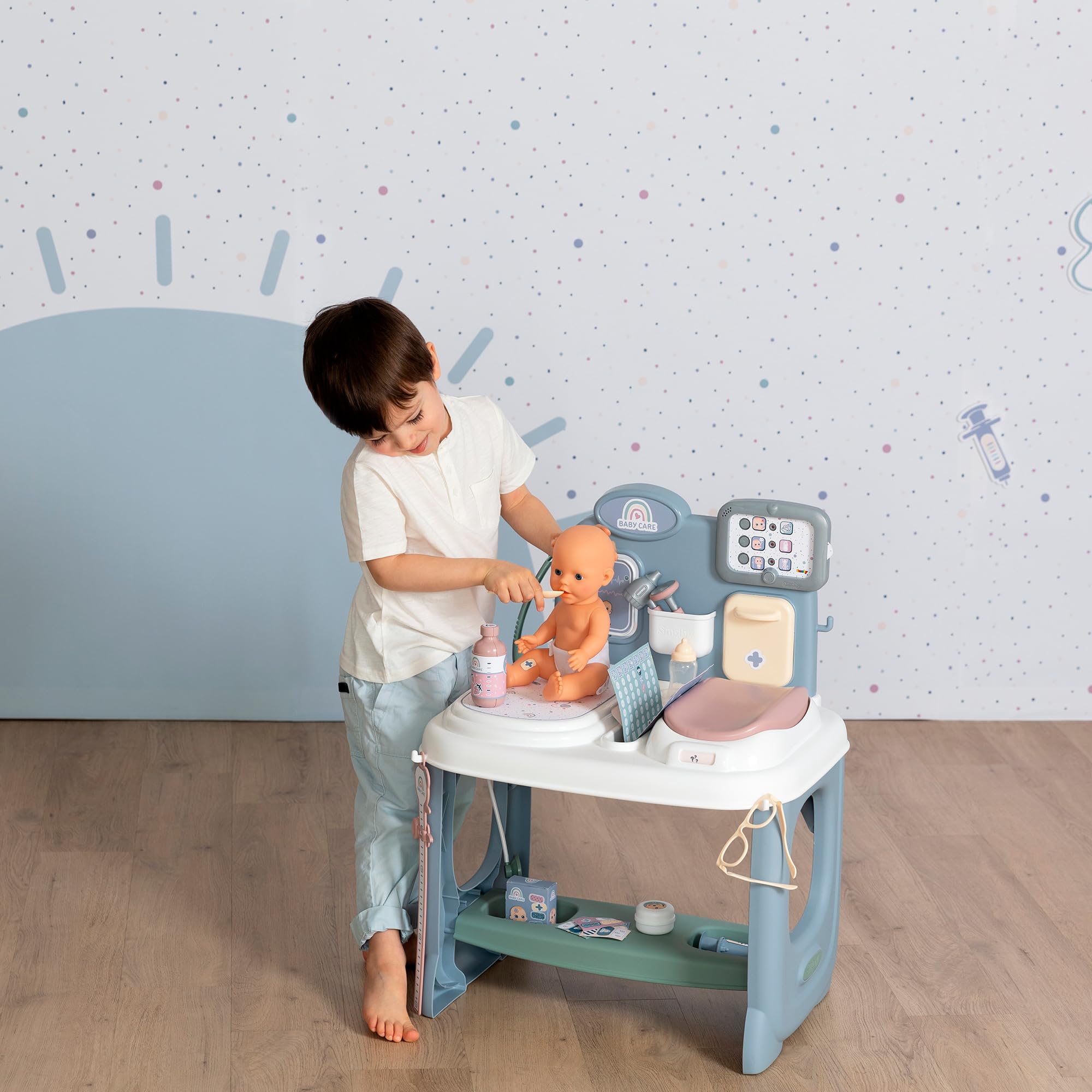 smoby-baby-care-center-puppen-arztset-bis-38-cm image 4