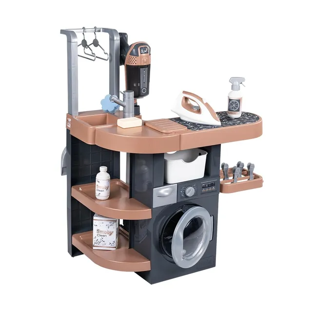 smoby-rowenta-wash-clean-waschk-che-spielset-mit-sound-ab-3-jahre image 1