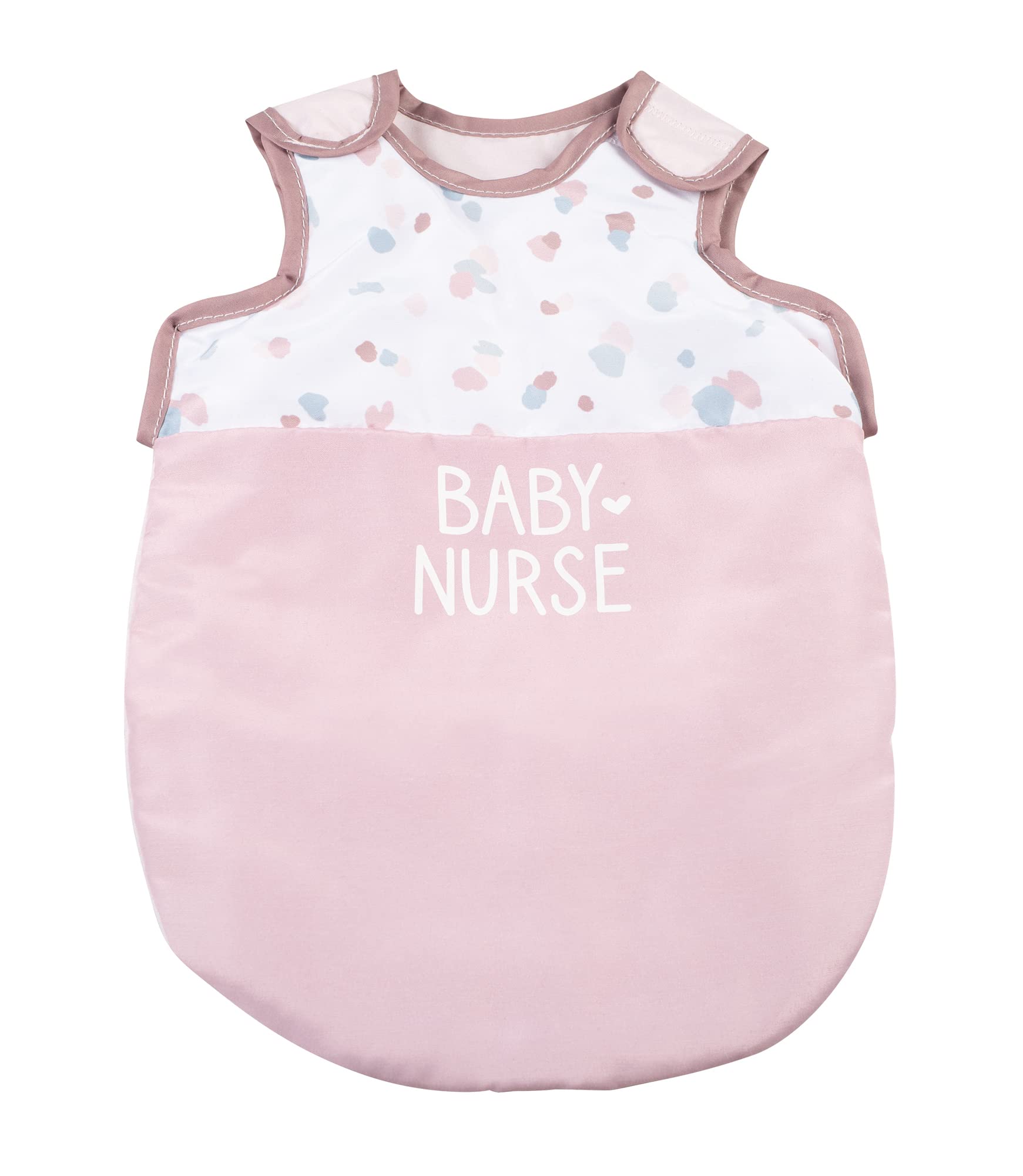 smoby-baby-nurse-puppen-schlafsack-42-cm-rosa-wattiert image 8