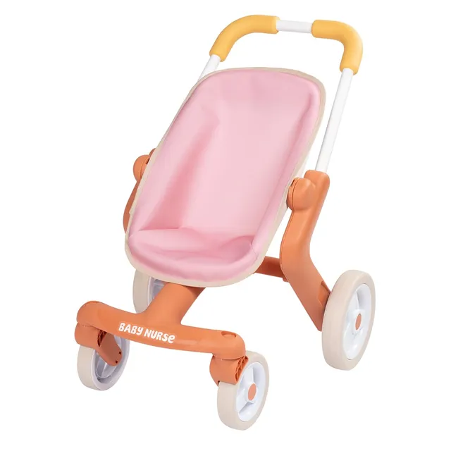 smoby-baby-nurse-puppenbuggy-pop-rosa-f-r-puppen-bis-42-cm image 1