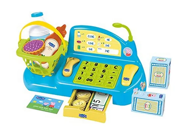 smoby-peppa-pig-registrierkasse-spielkasse-23-teile-peppa-wutz image 1
