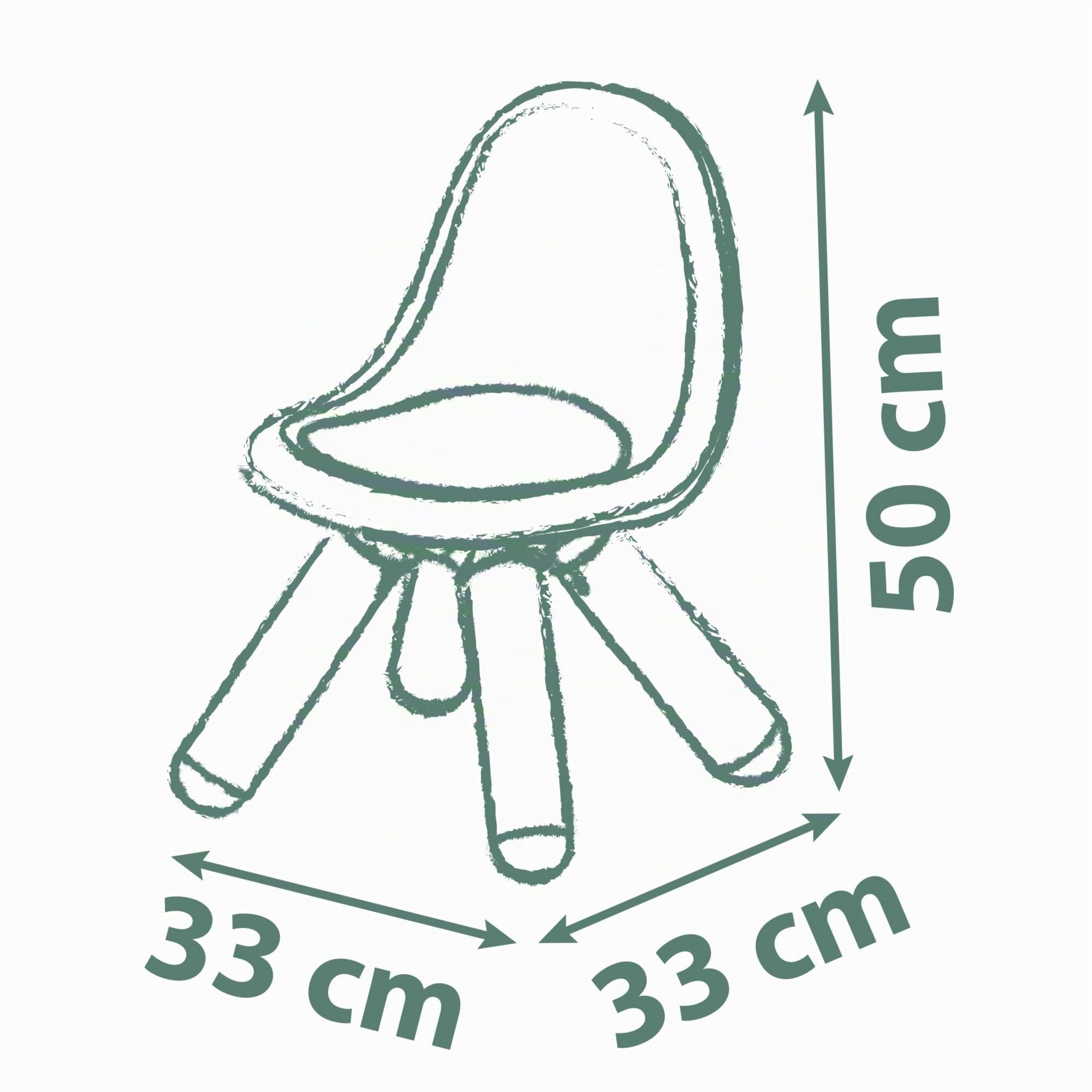 smoby-life-kinderstuhl-terrakotta-recycled-kunststoff image 3