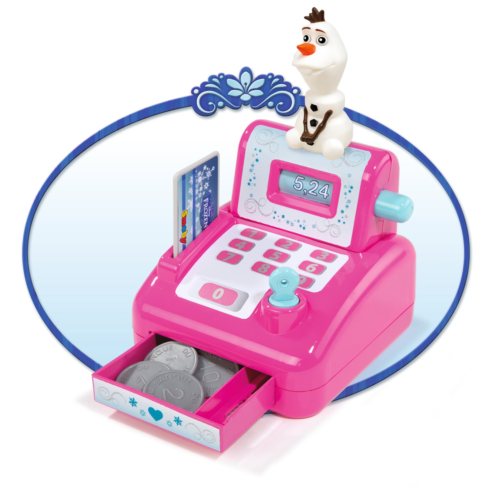 smoby-disney-frozen-eis-shop-eismaschine-ab-3-jahren-mit-kasse image 3