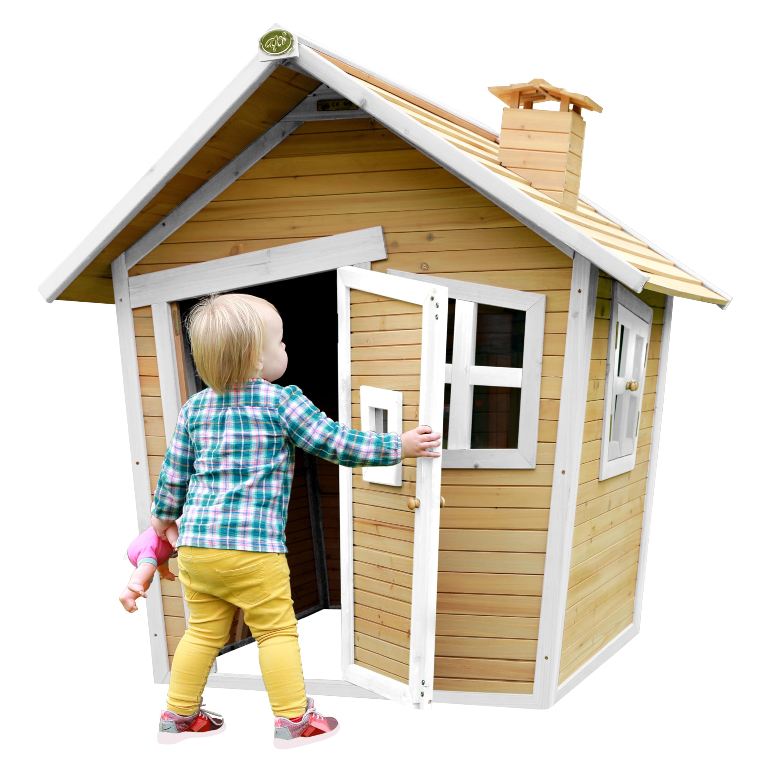 axi-crooked-alice-kinderspielhaus-holz-braun-wei image 6