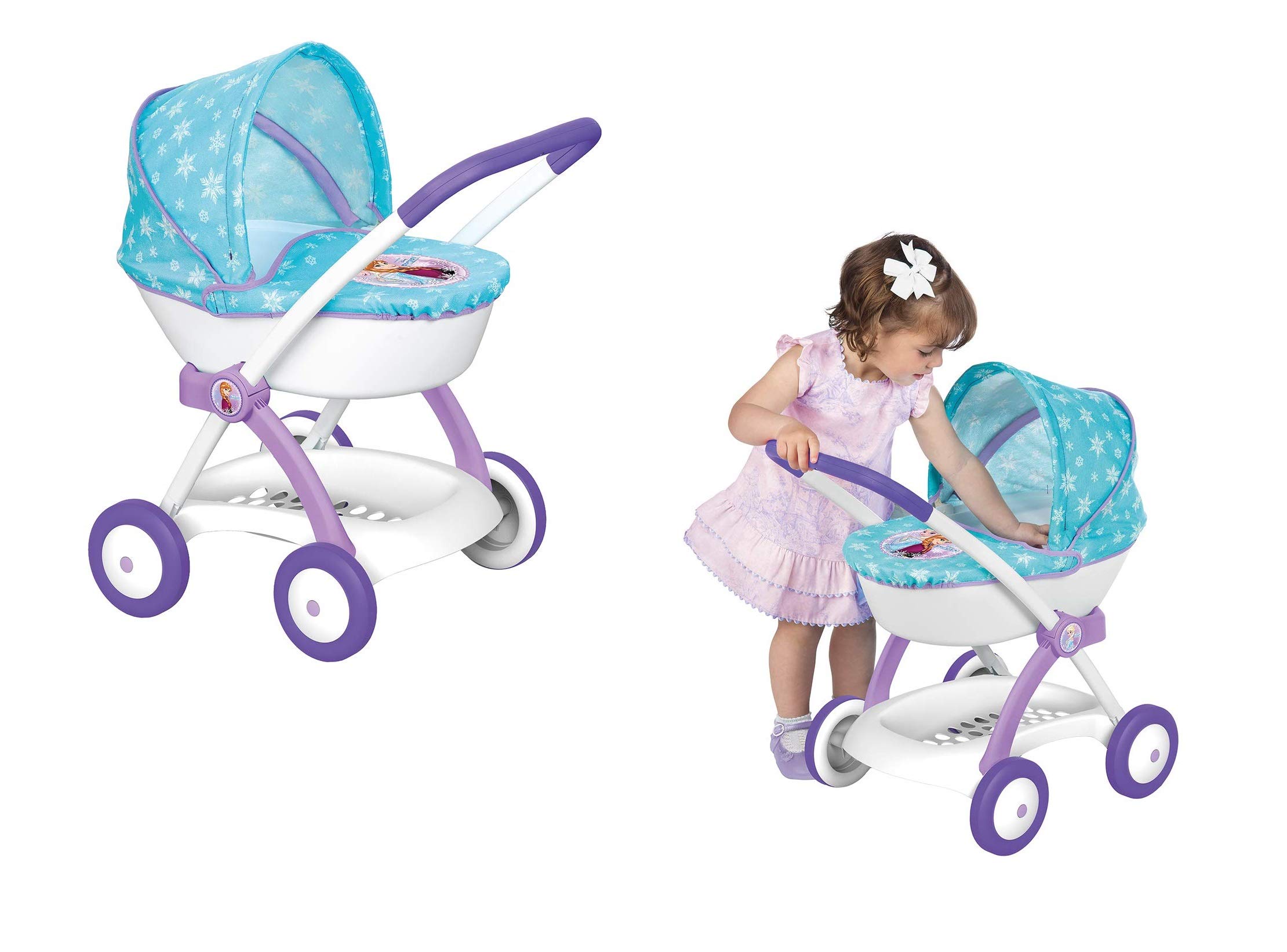 smoby-baby-nurse-7600254146-puppenwagen-buggy-blau image 3