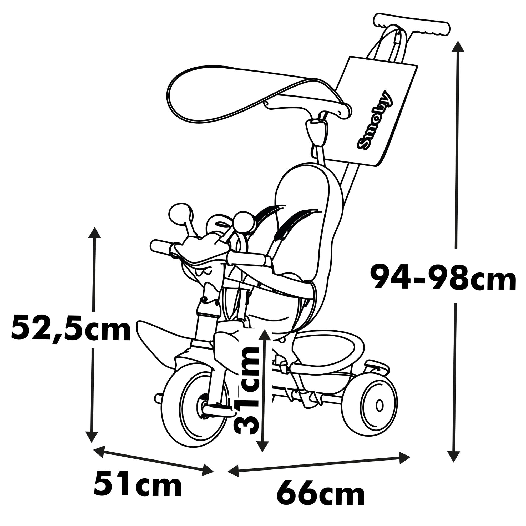 smoby-life-baby-driver-ros-dreirad-3-in-1-ab-10-monate image 6