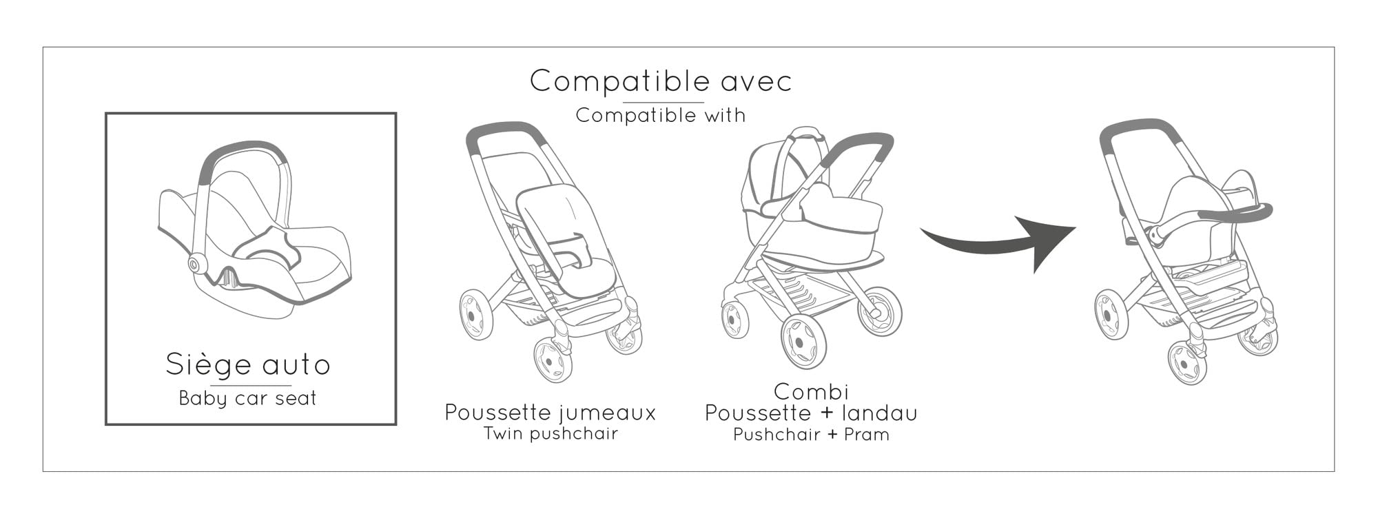 smoby-maxi-cosi-puppenhochstuhl-3-in-1-bis-42-cm image 3